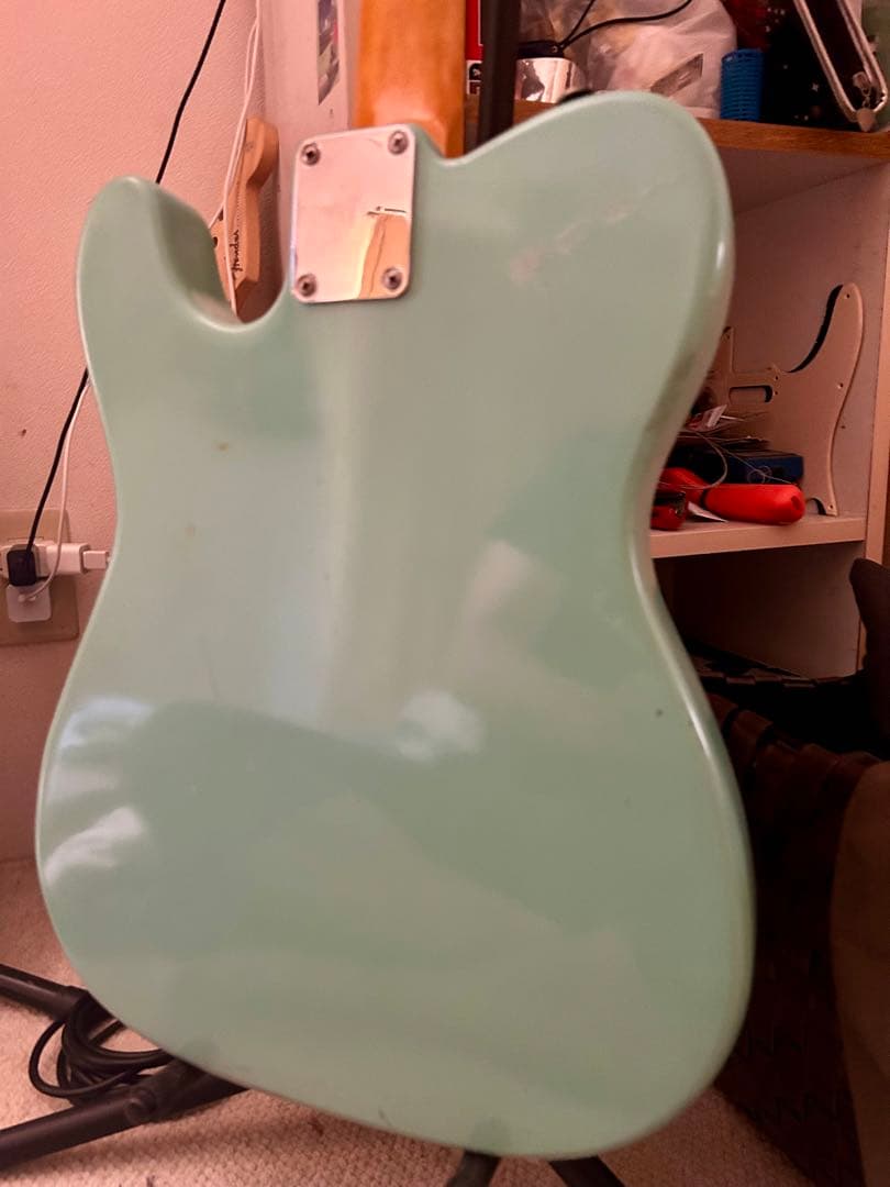 テレキャスタータイプサーフグリーンソフトレリック