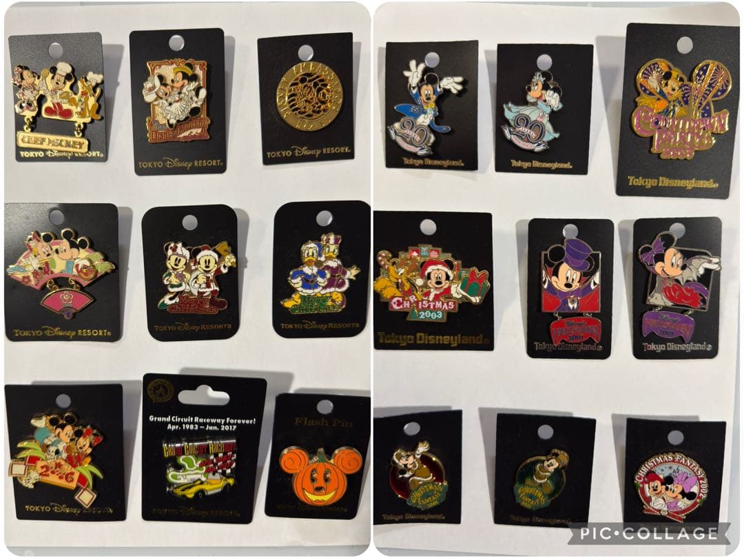ディズニーピンバッジ 210個 まとめ売り