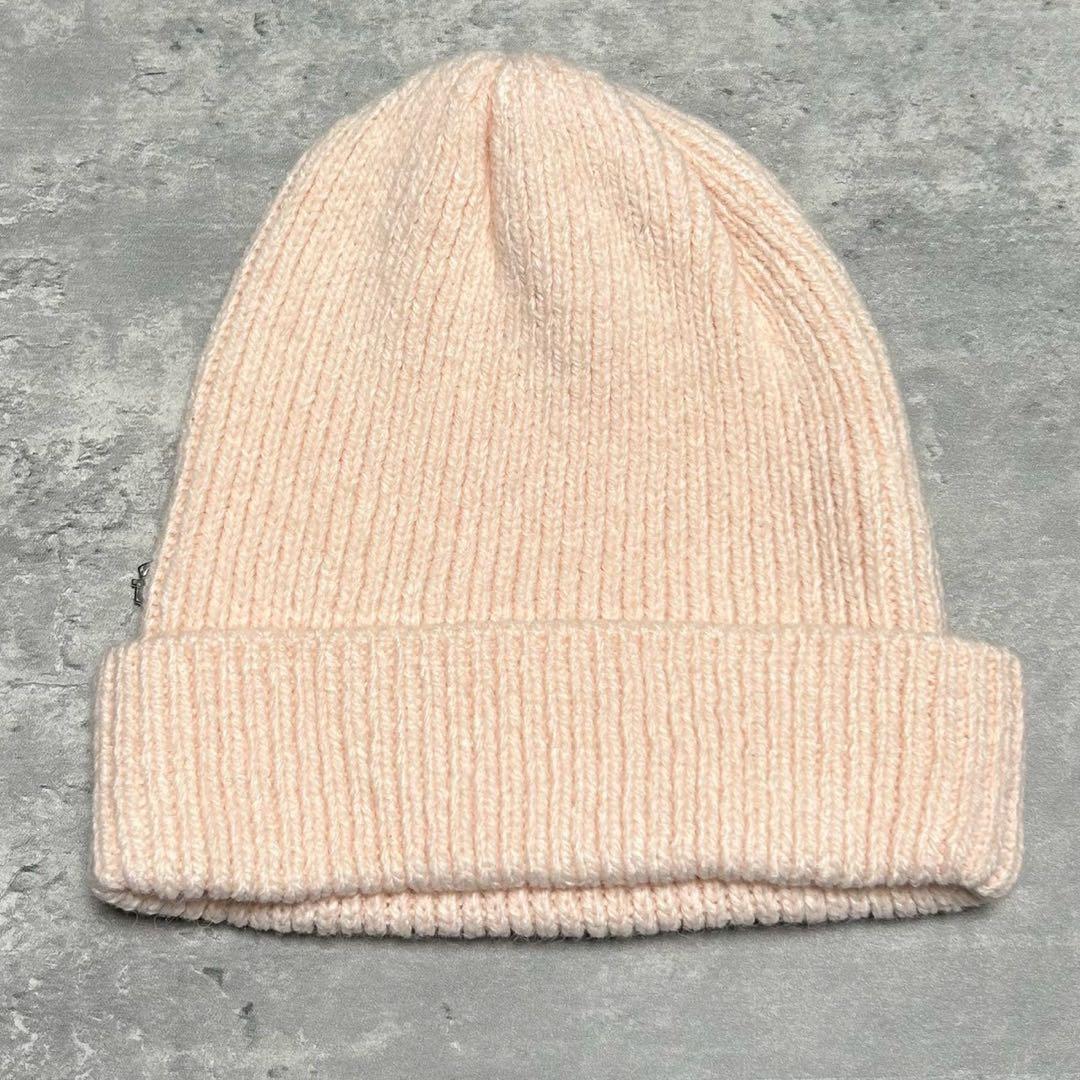 極美品 Darich ダーリッチ ニットビーニー ニット帽 帽子 ピンク
