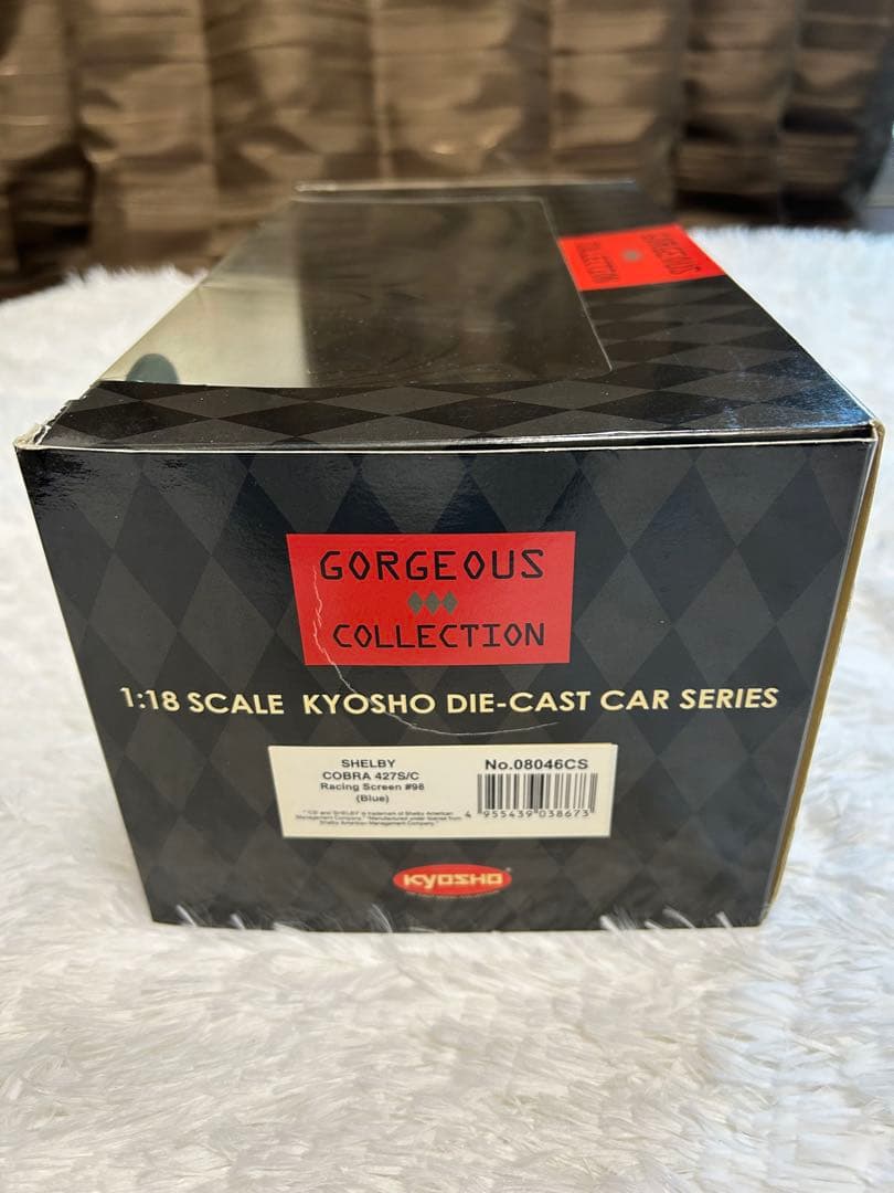 【レア】Kyosho 1:18 Shelby Cobra 427 S/C