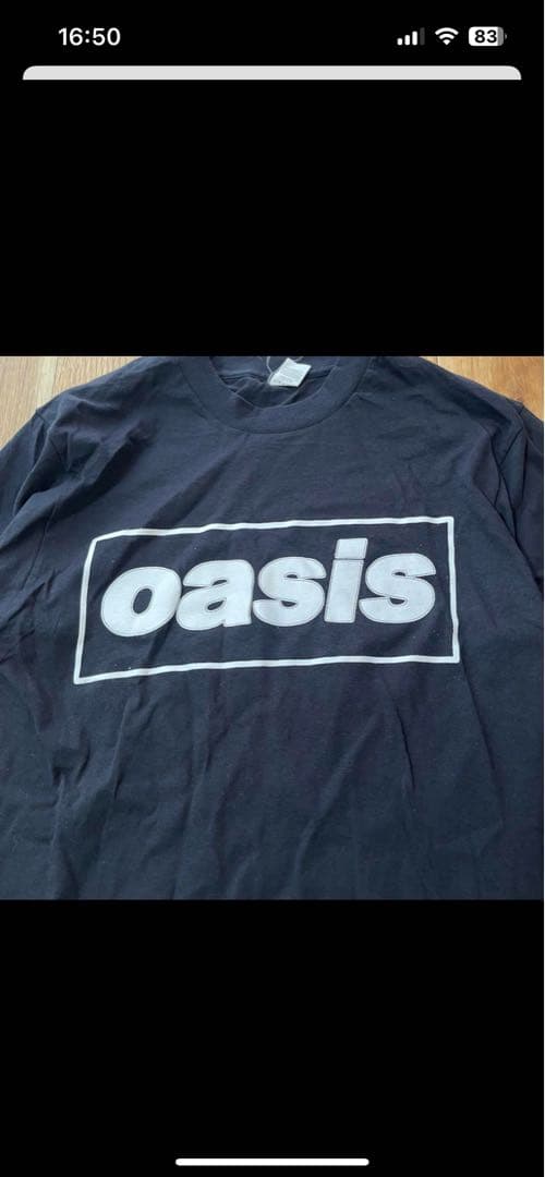 ヴィンテージ オアシス oasis ノエル リアム Tシャツ フルーツタグ