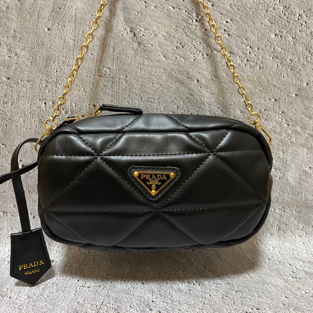 PRADA ブラック ショルダーバッグ2WAY