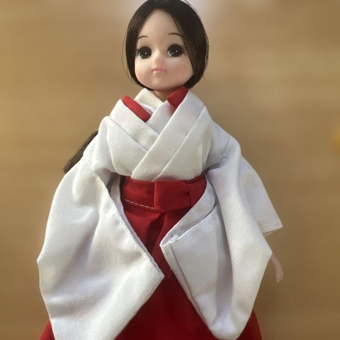 巫女さんリカちゃん 七五三 日枝神社 - メルカリ