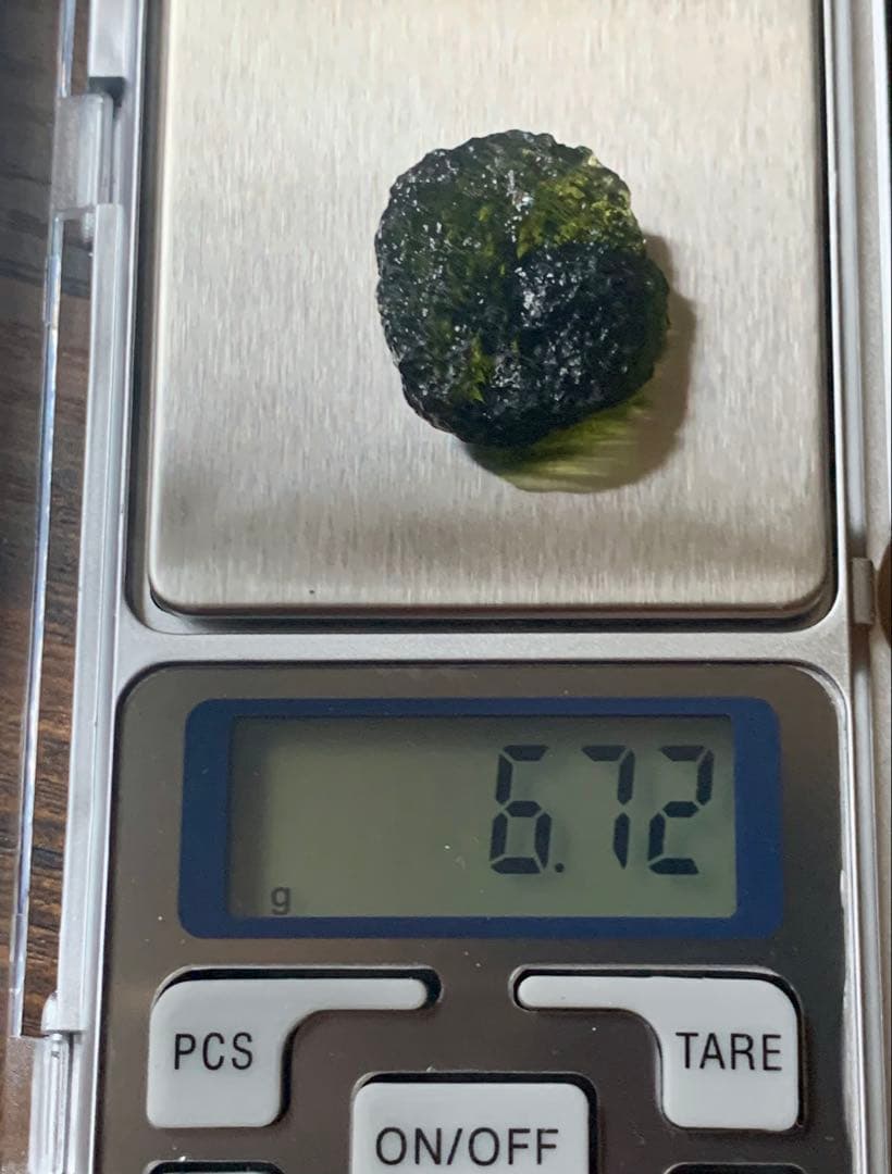 最強パワーストーンモルダバイト テクタイト 隕石 ヒーリング鉱物標本