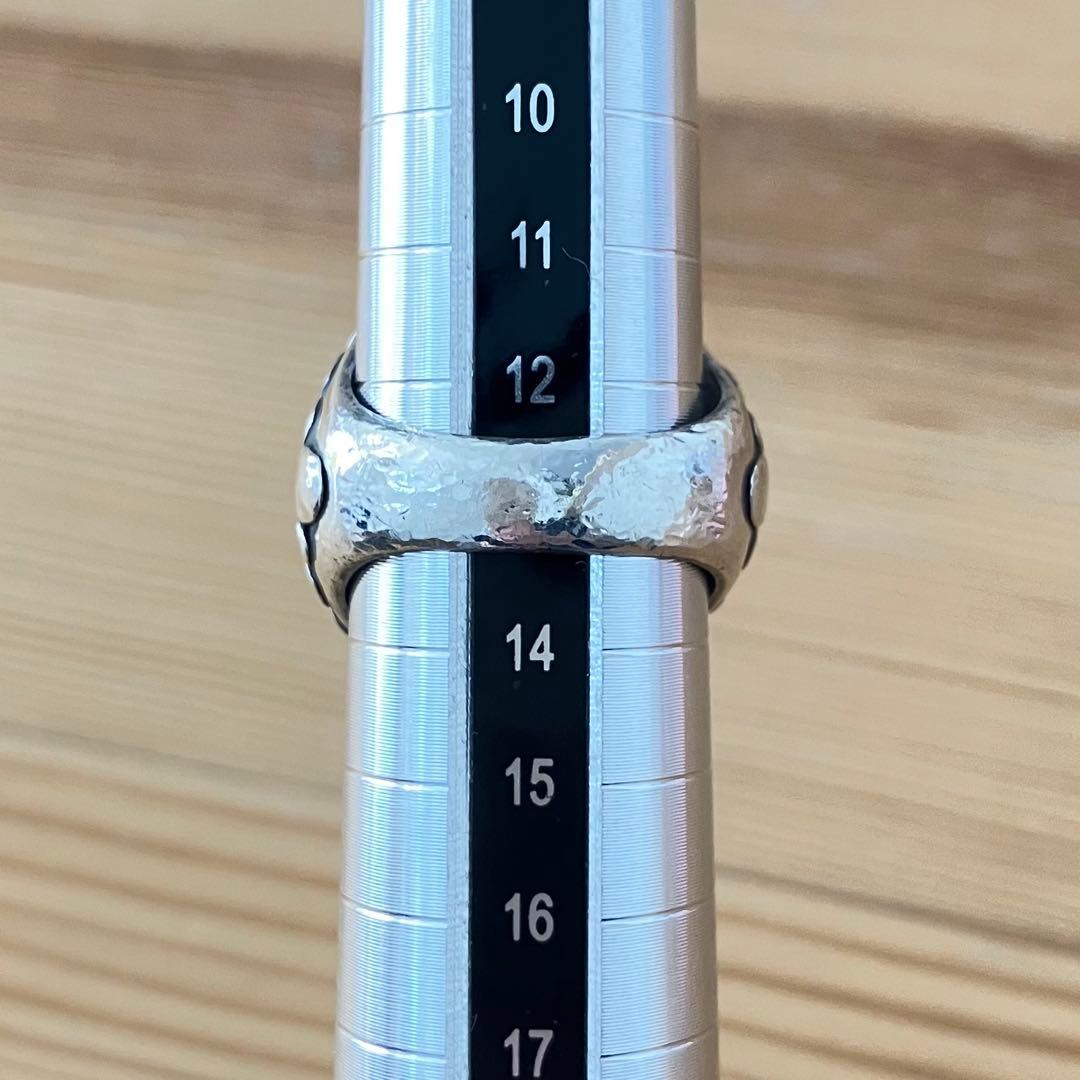 インディアンジュエリー スターリングシルバー オニキス ヴィンテージリング