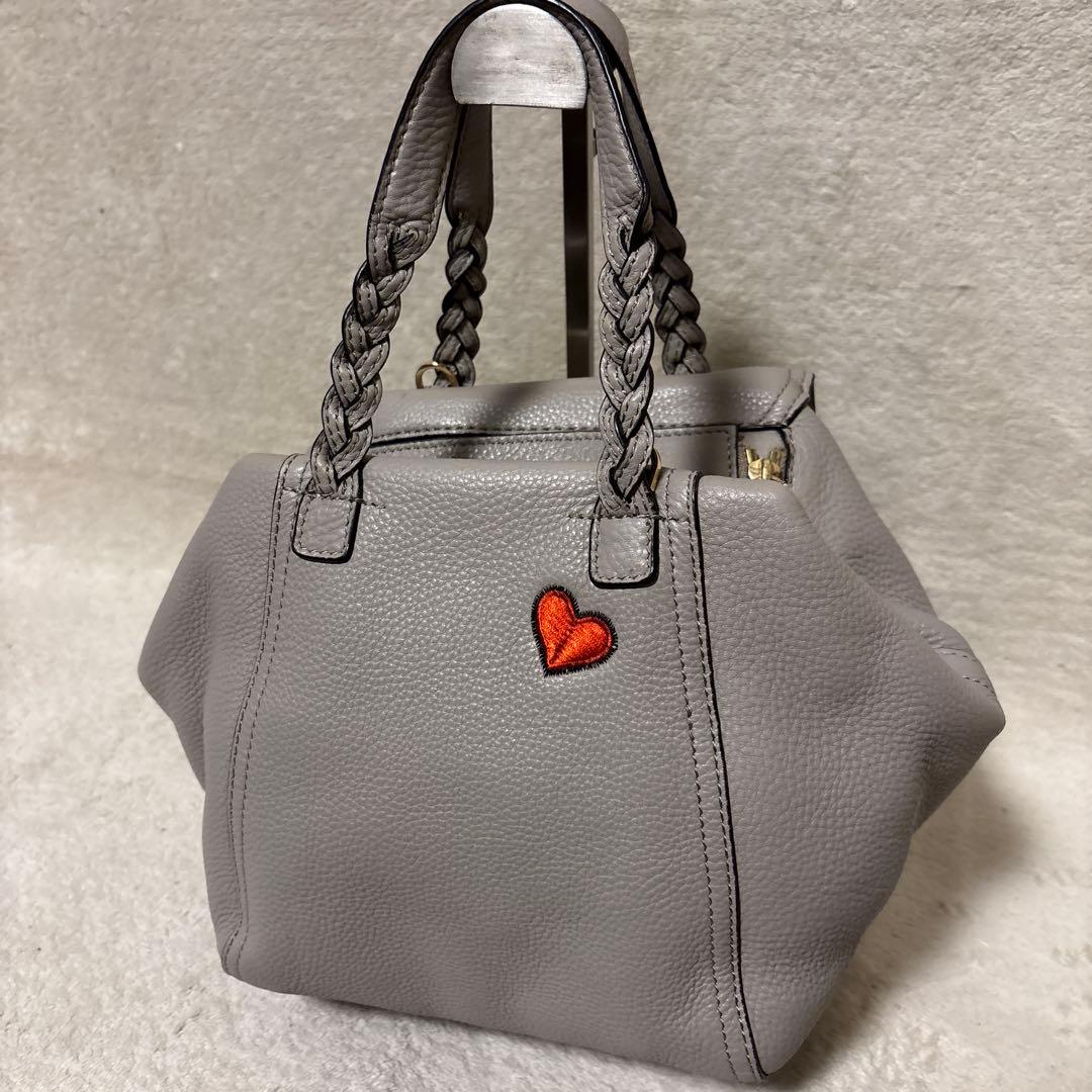 美品⭐️TORY BURCH PEACE&LOVE 2way ショルダーバック