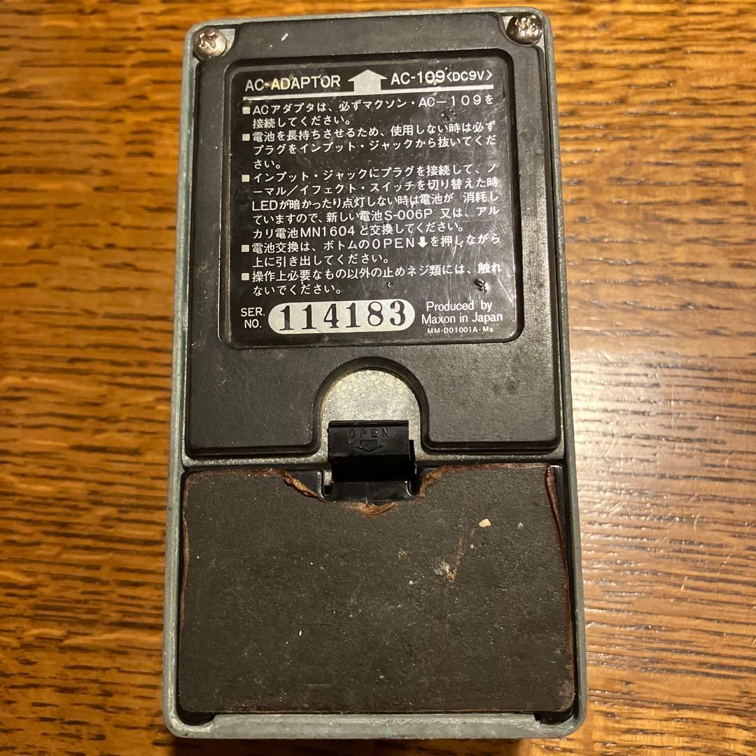 マクソンオーバードライブOD808マレーシアンチップ搭載