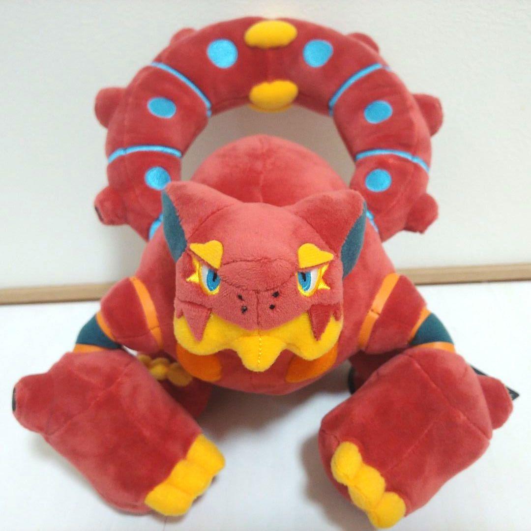ポケモンセンター　ボルケニオン　ぬいぐるみ　タグ付き