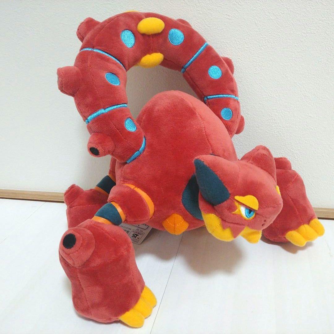 ポケモンセンター　ボルケニオン　ぬいぐるみ　タグ付き