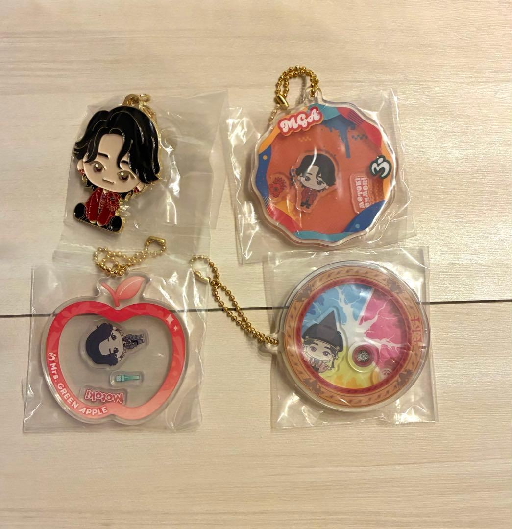 Mrs. GREEN APPLE 一番くじ シャカシャカアクリルチャーム 大森 - メルカリ