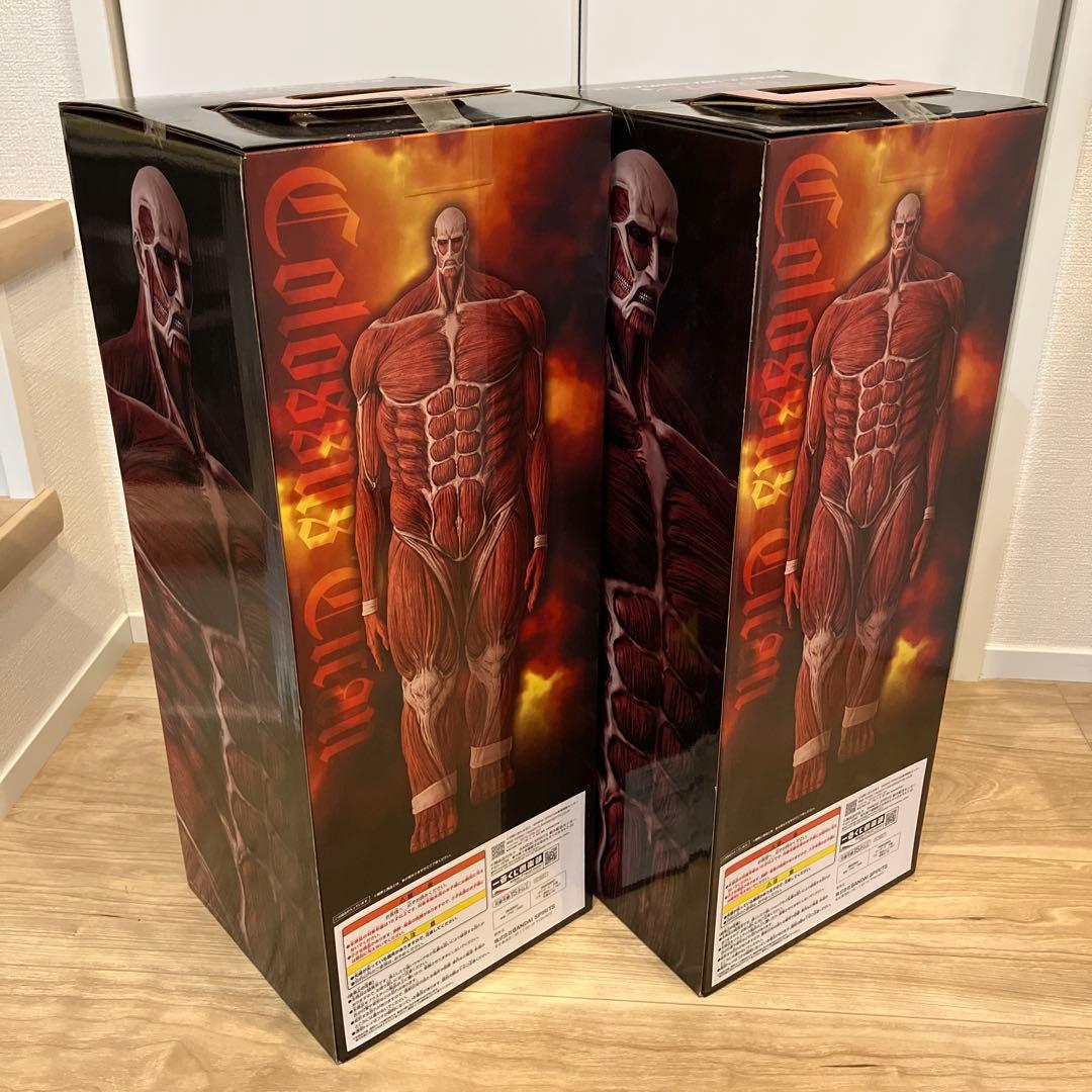 【セット割引】一番くじ 進撃の巨人 ラストワン2体・B賞2体 他下位賞セット売り