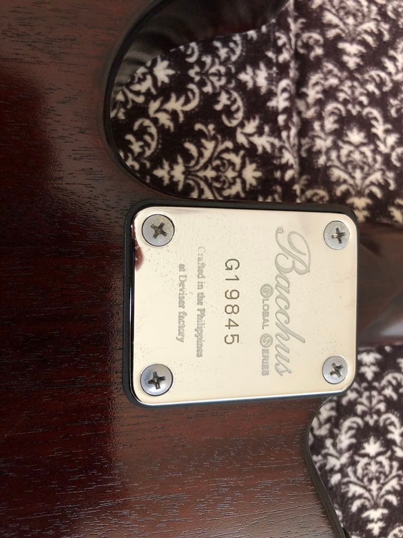 Bacchus BTH-MAHOシンラインギター