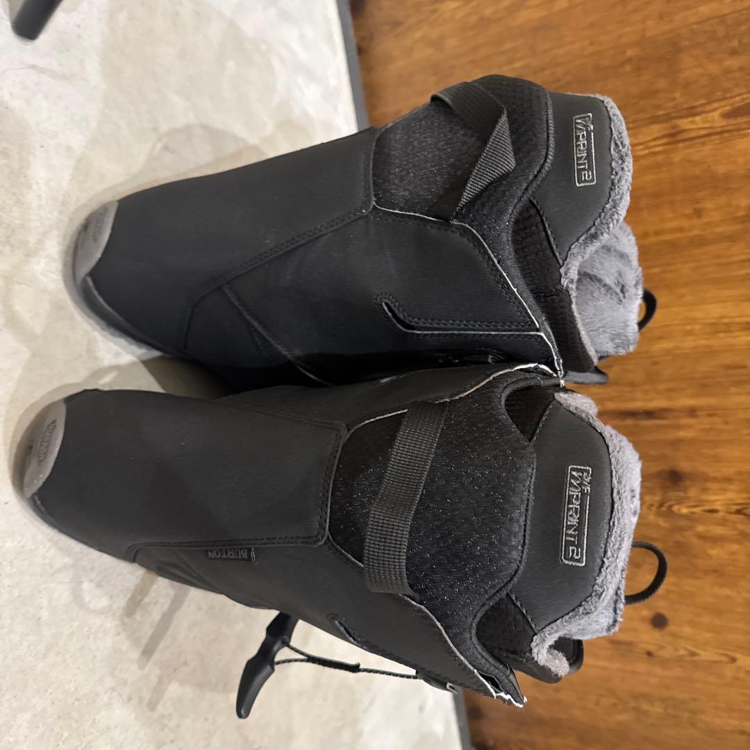 BURTON 25.5センチ ブラック スノーボードブーツ レースシステム付き