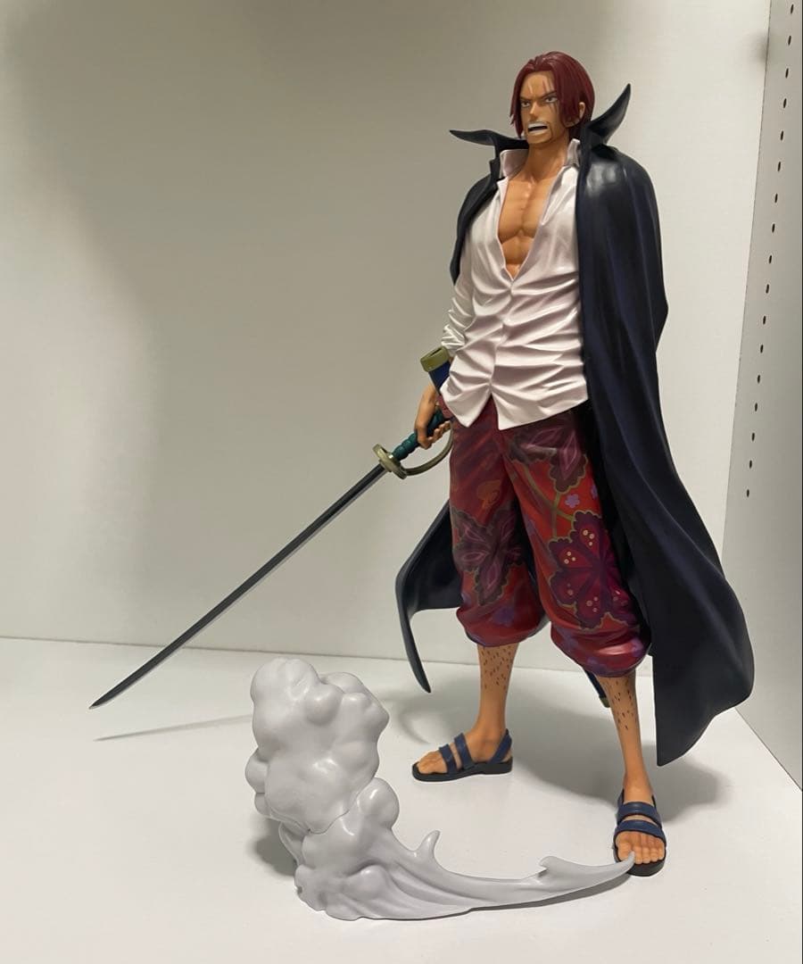 バンプレくじ　ワンピース　シャンクス　A賞　ブラシカラー　フィギュア