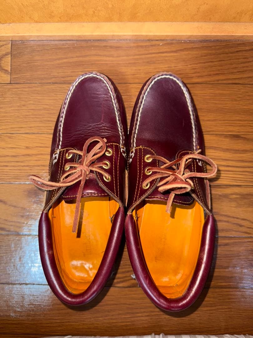 ［美品］Timberland 3eyeバーガンディ 27.0cm
