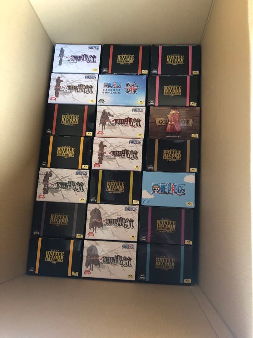 ワンピース　フィギュア　出航　バトレコ　ゾロ　エース　クロコダイル　63個