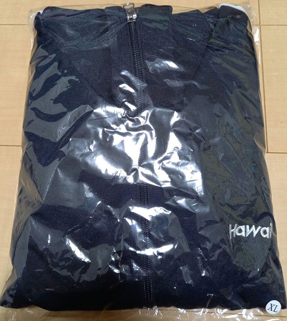 新品未開封】HAWAIIAN6 ロゴ刺繍ジャージ XL ネイビー - メルカリ