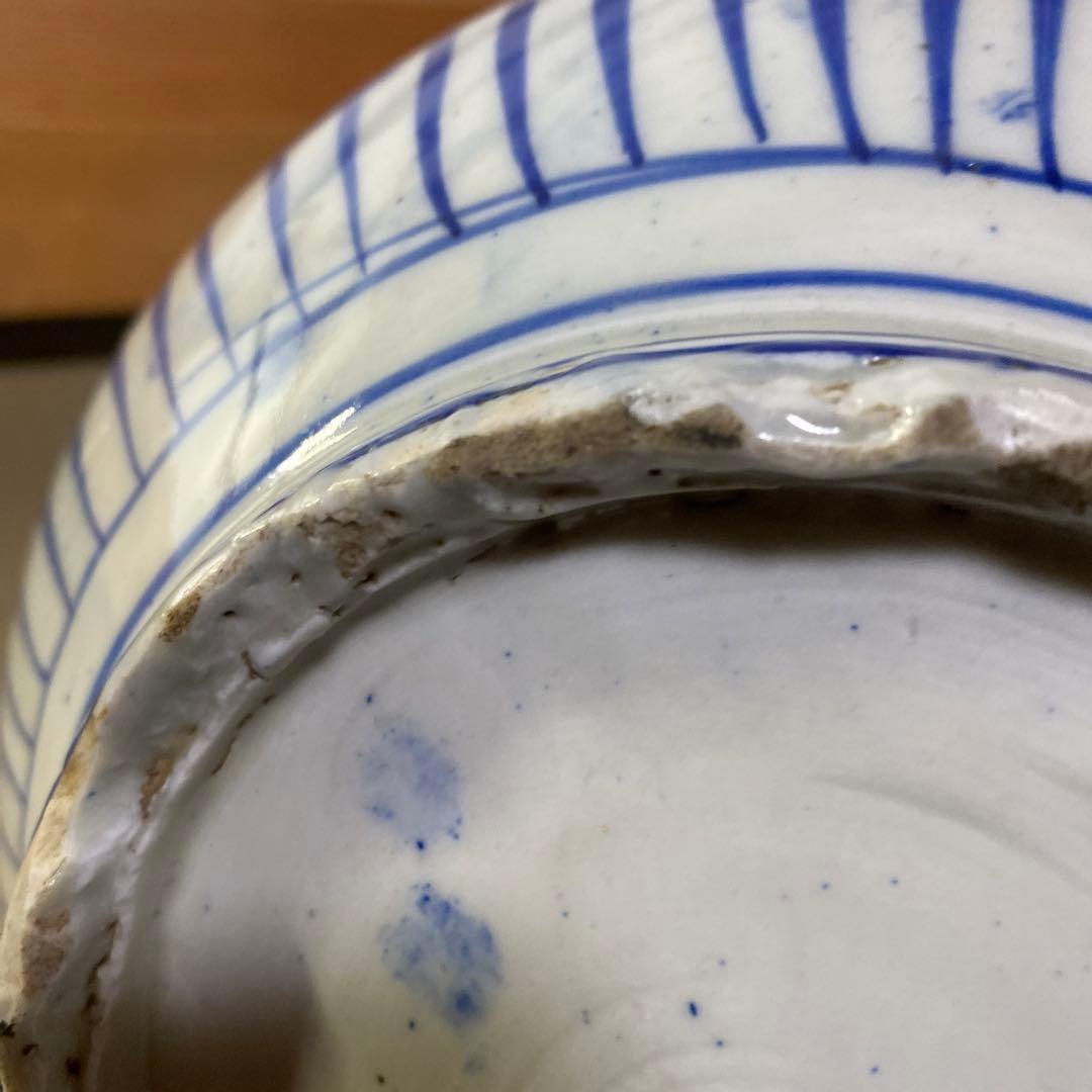 明治古伊万里みじん徳利35cm18cm