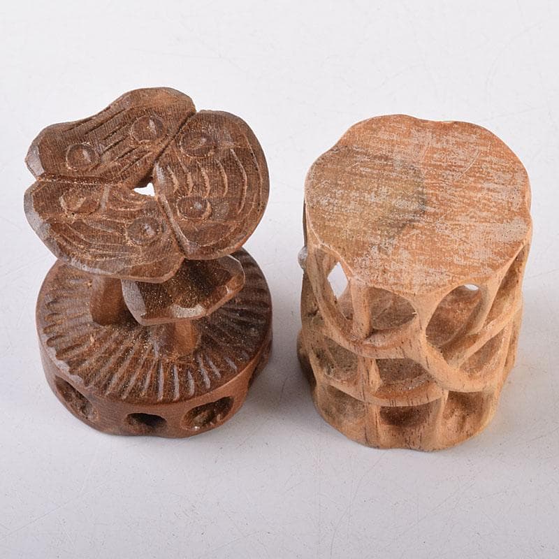 知似久仏手柑彫 香枕 木彫 蓋置 共箱 三点まとめて V R8625 - メルカリ