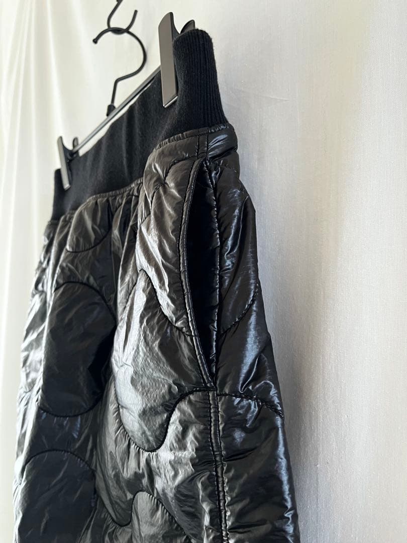 【美品】HYKEハイク キルティングスカート ミリタリー