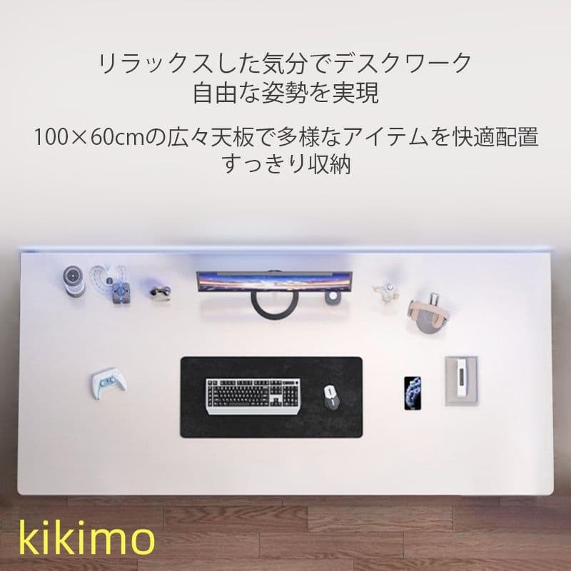 6個 100cm×60cm×75cm 台式家用デスク 書斎 学習デスク 学生向け