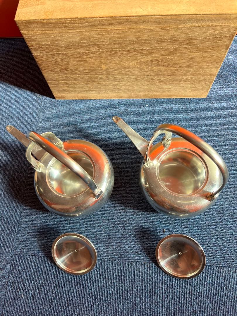 1083 本錫　銚子　1対　未使用