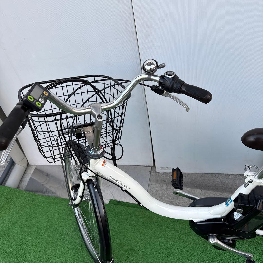 YAMAHAヤマハ電動アシスト自転車24インチ 12.3Ah ホワイト