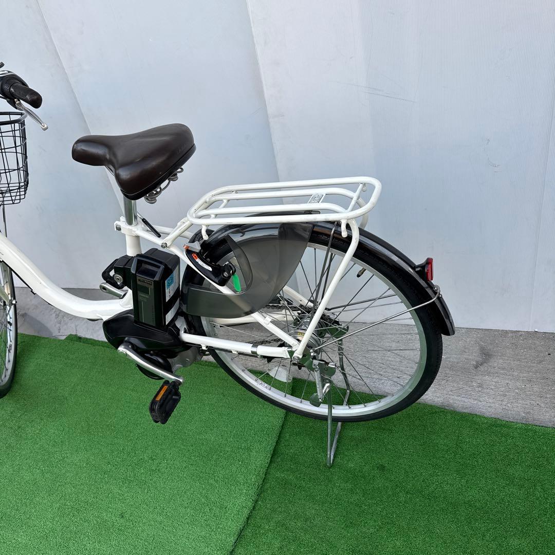 YAMAHAヤマハ電動アシスト自転車24インチ 12.3Ah ホワイト