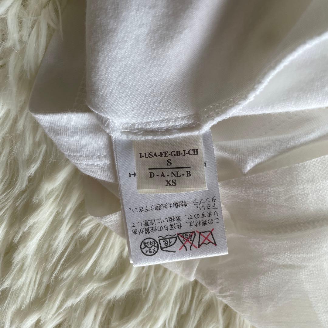 美品　ブルネロクチネリ　シルク　ホワイト ノースリーブ タンクトップ