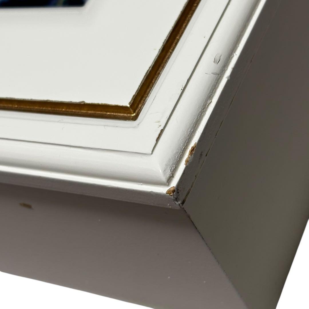 S.Bloom　蛍光灯内蔵　アート ブラックライト　オーロラ 雪景色 幻想的