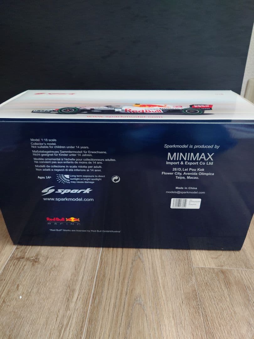 SPARK レッドブル ホンダ RB16B トルコ 1/18