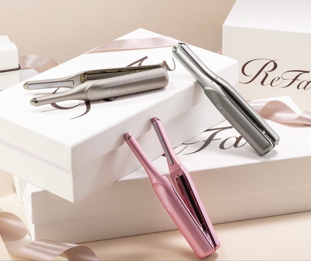 未開封】ReFa リファ フィンガーアイロン ST 6 シルキーピンク 正規品