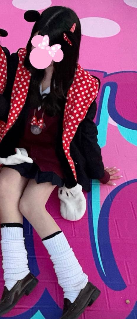 ミニーちゃん マフラーキャップ