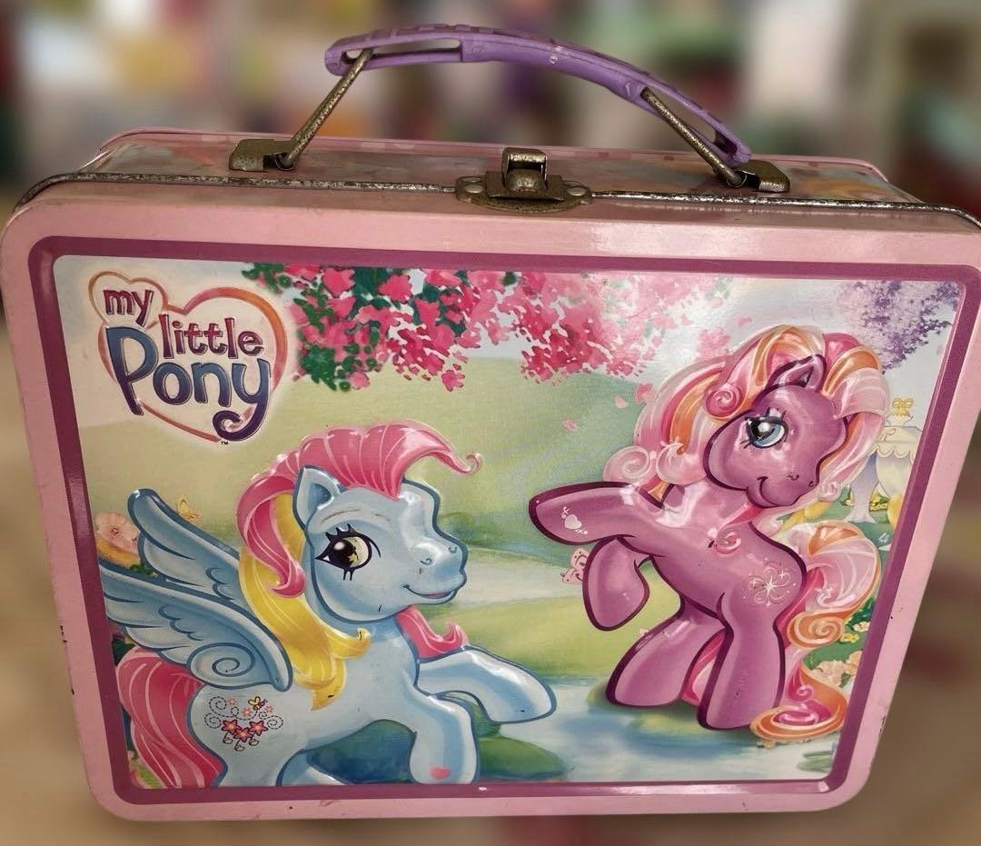 ヴィンテージ マイリトルポニー メタル ブリキ ランチボックス 難あり