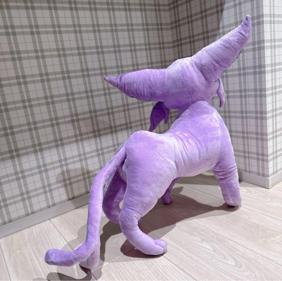 まるで等身大 エーフィ 80cm 特大 ぬいぐるみ ポケモン ポケットモンスター