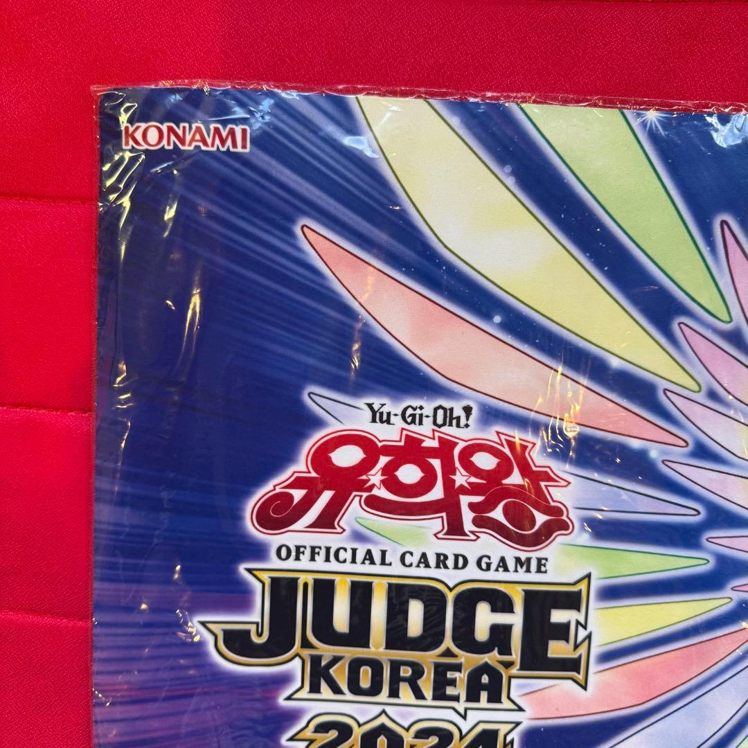 【希少】遊戯王　宣告者の神巫　プレイマット　未開封　韓国
