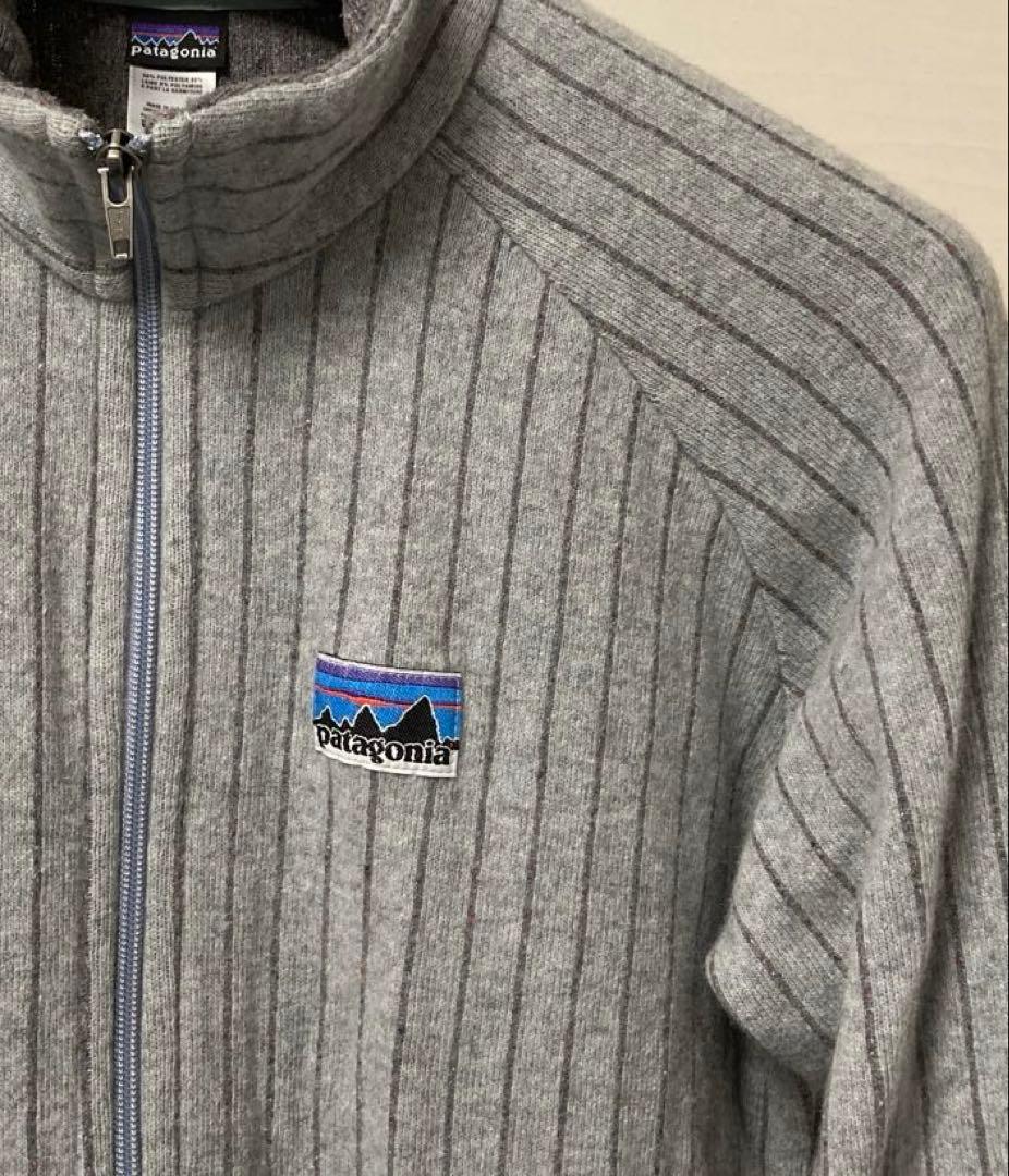 patagonia 復刻 デカタグ キルトアゲイン ニット ジャケット メンズL