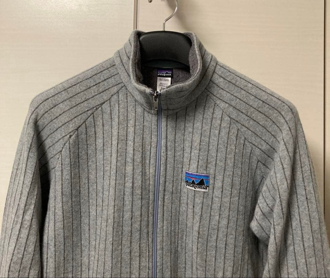 patagonia 復刻 デカタグ キルトアゲイン ニット ジャケット メンズL