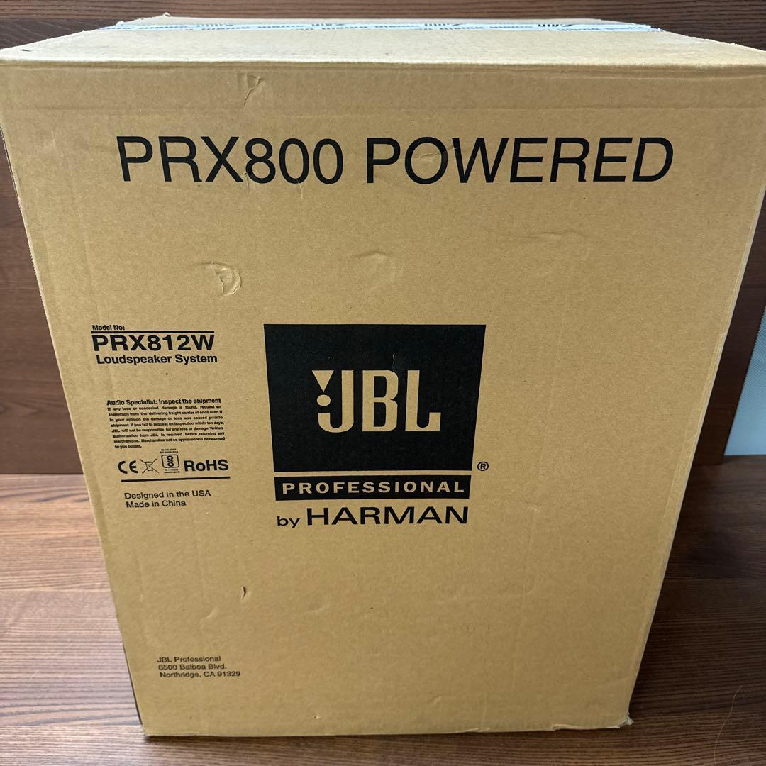 JBL PRX812W Powered パワード2-Way フルレンジ・スピーカ