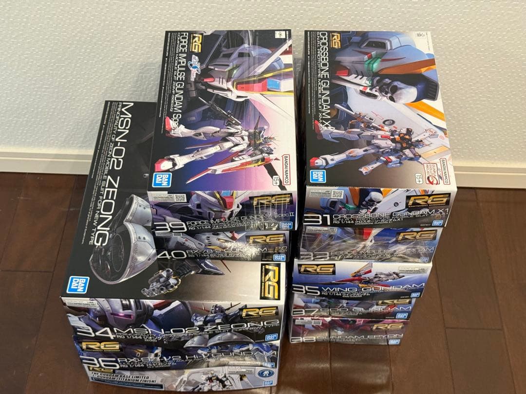 noa様】ガンプラRG(リアルグレード) 31、33〜40【新品未組立】③