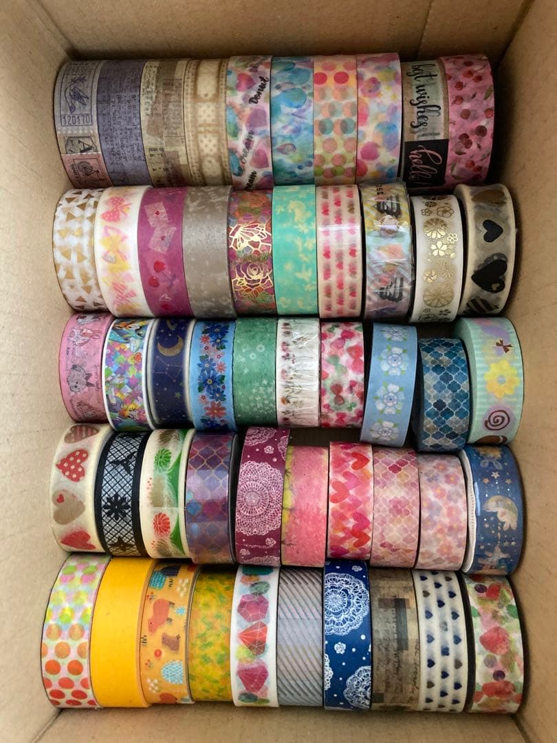 マスキングテープまとめ売り168巻＋3巻