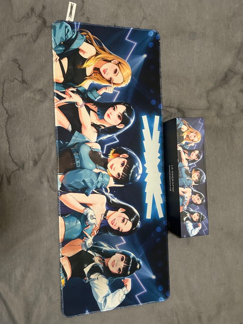 le sserafim×overwatch2 コラボマウスパッド