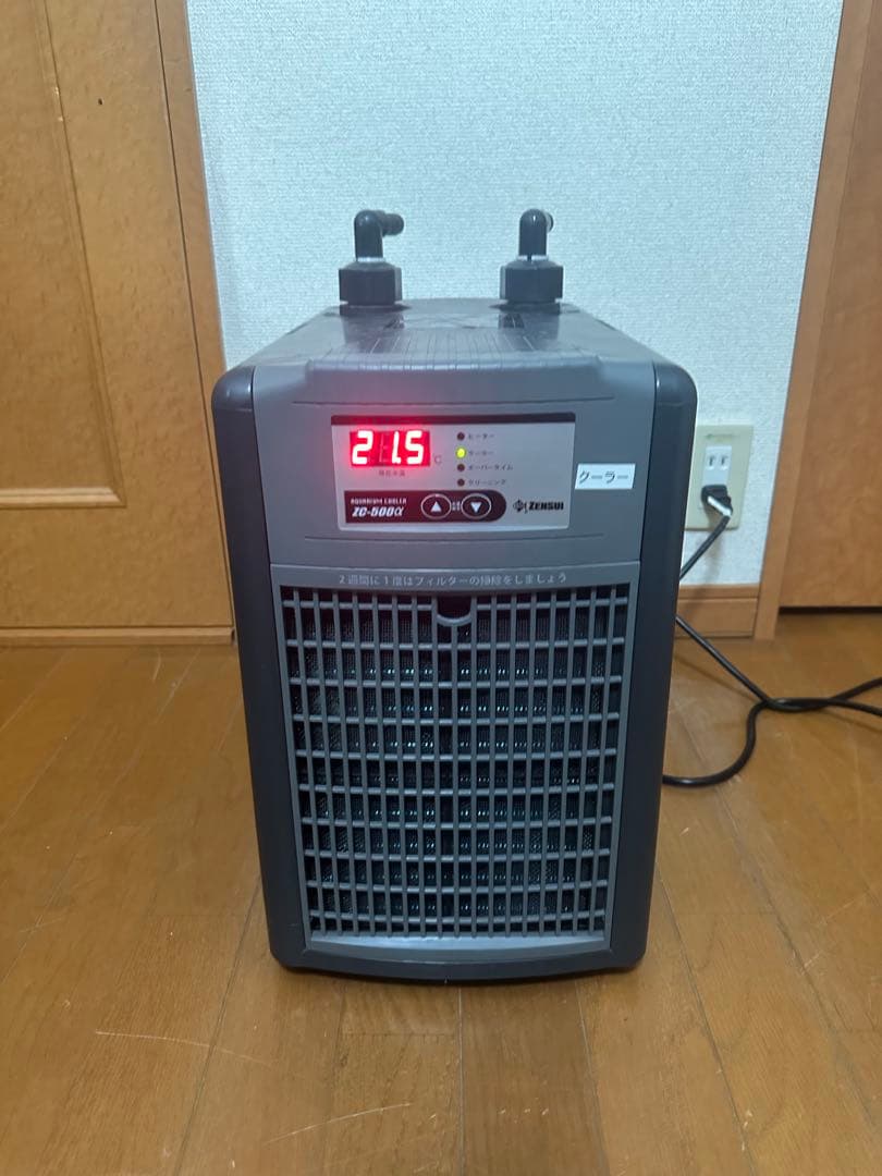 ゼンスイ ZC500α と エーハイムタップ12/16 2個