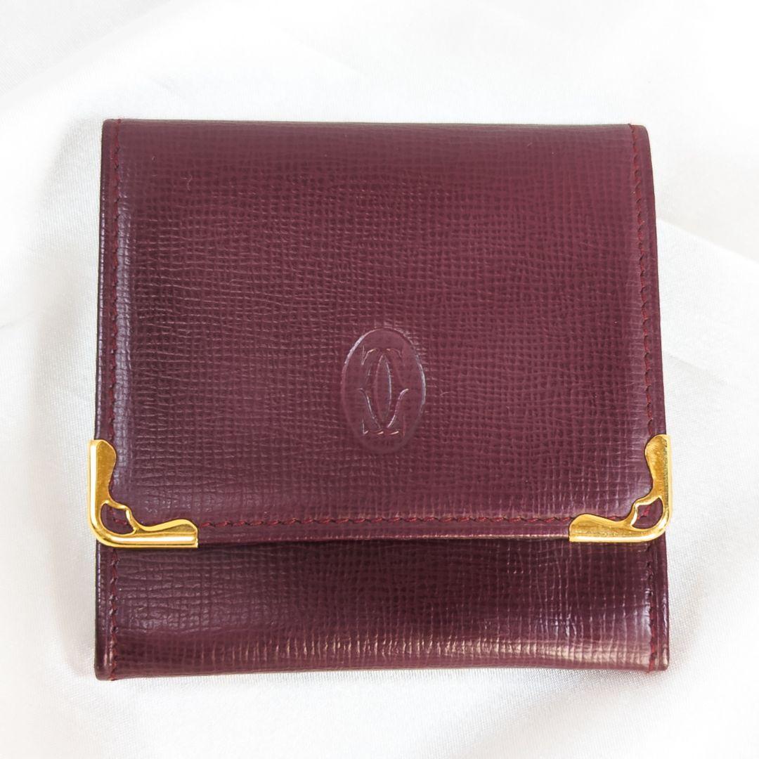 【未使用級】 カルティエ マストライン ケース カード 箱付き