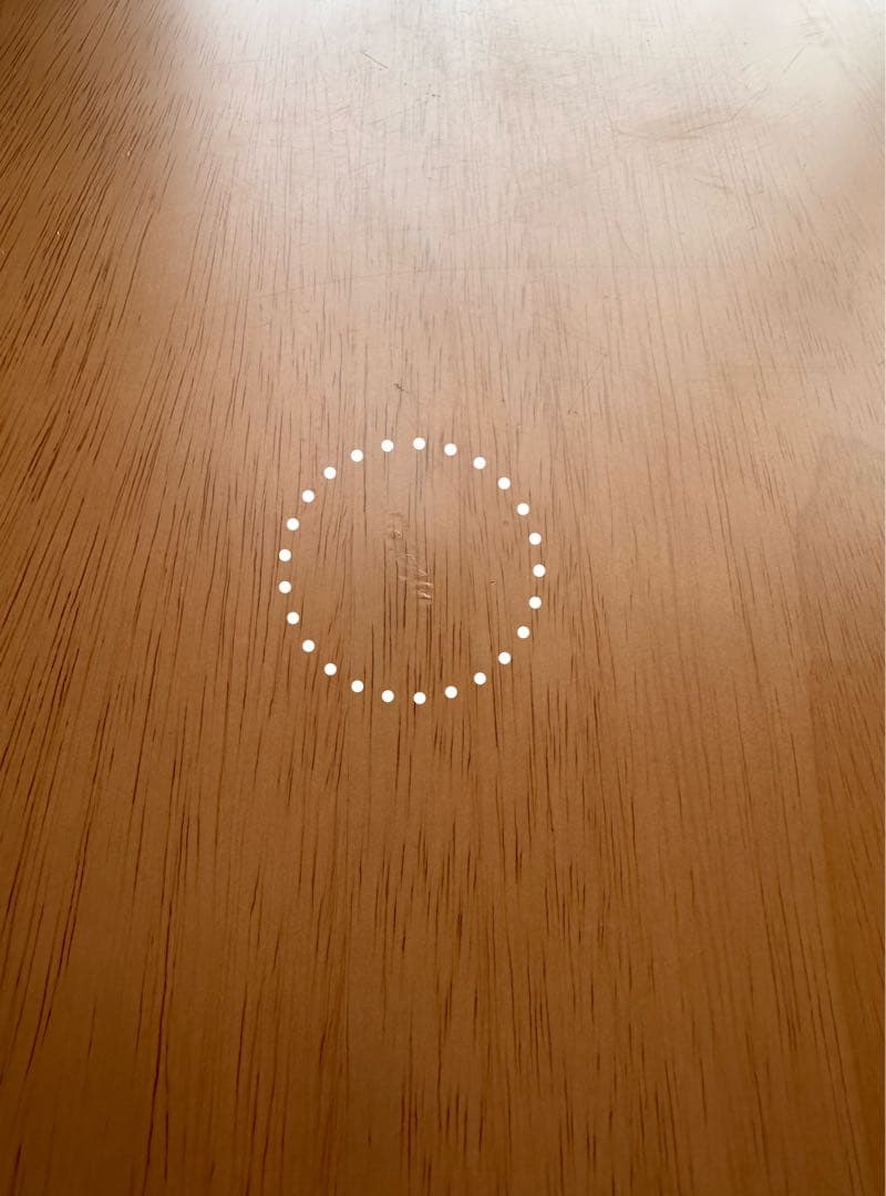 MUJI 木製テーブル 120x70cm