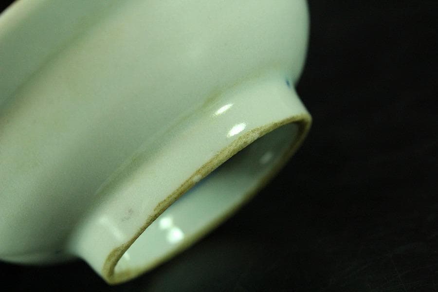 懐石 青華 染付 慶雲年製 小皿 五客(K-XA835)