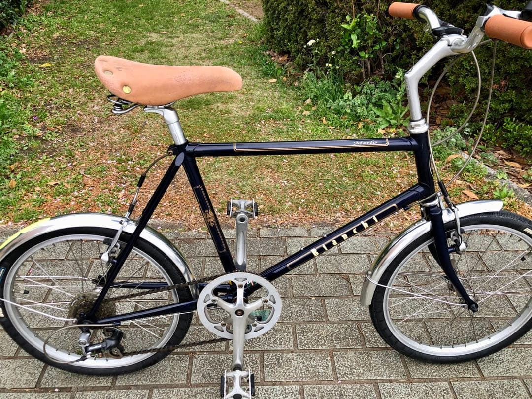 ビアンキ メルロー Merlo 紺色 20 インチ ミニベロ 420 mm - メルカリ