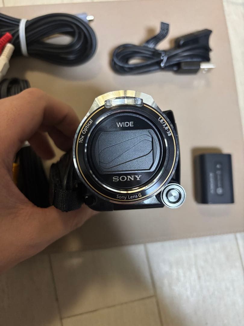 SONY HDR-CX560V ビデオカメラ 本体　ブラック