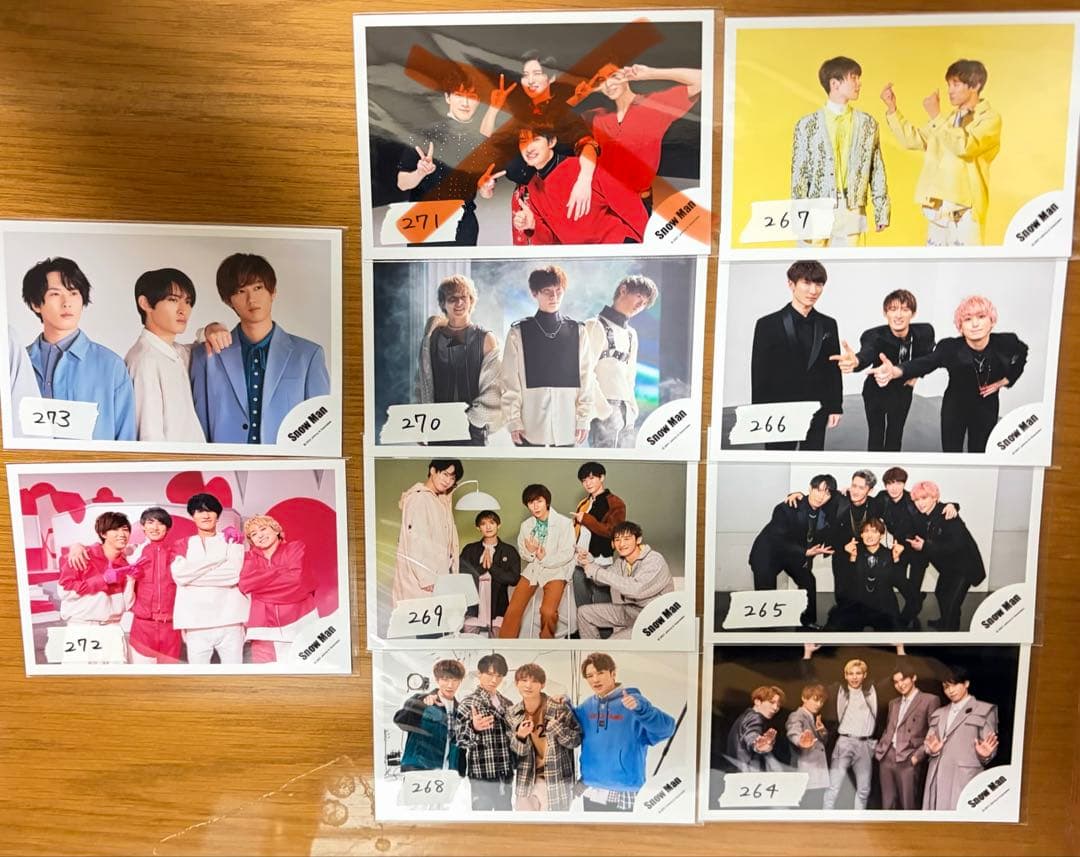 SnowMan 向井康二 スノ 公式写真 ユニット 集合