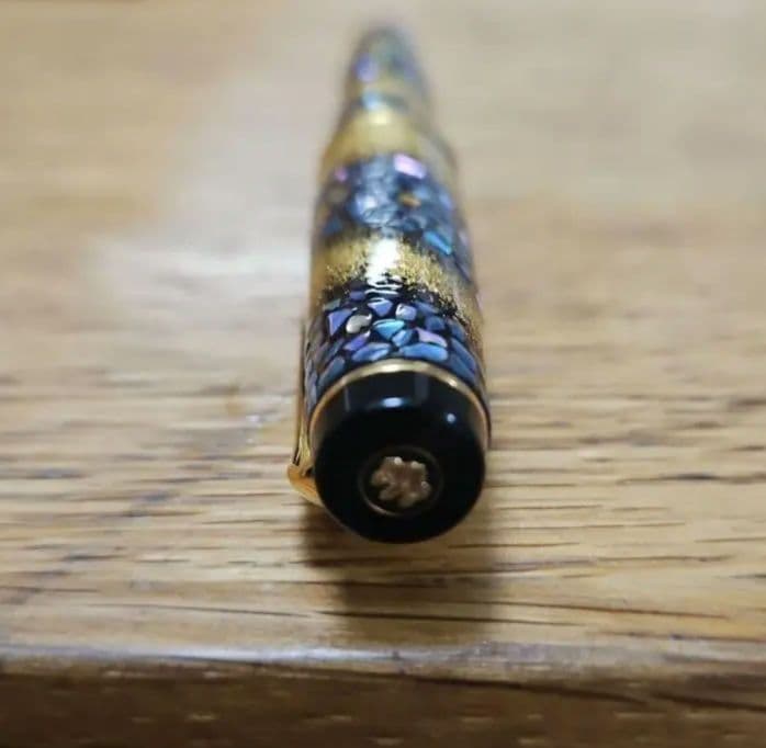 超レア】セーラー万年筆 21K 内閣総理大臣特別慰労品 螺鈿蒔絵 桜流れ